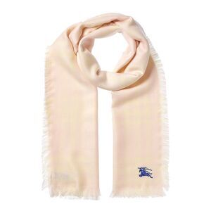 Burberry Wool & Silk-Blend Scarf, Pink